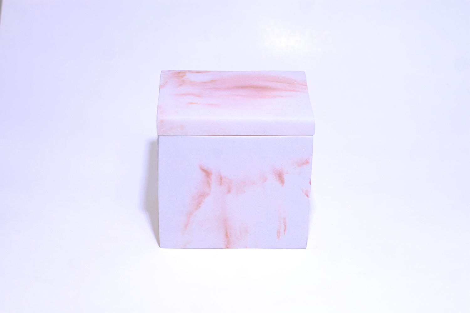 pink marble stash box